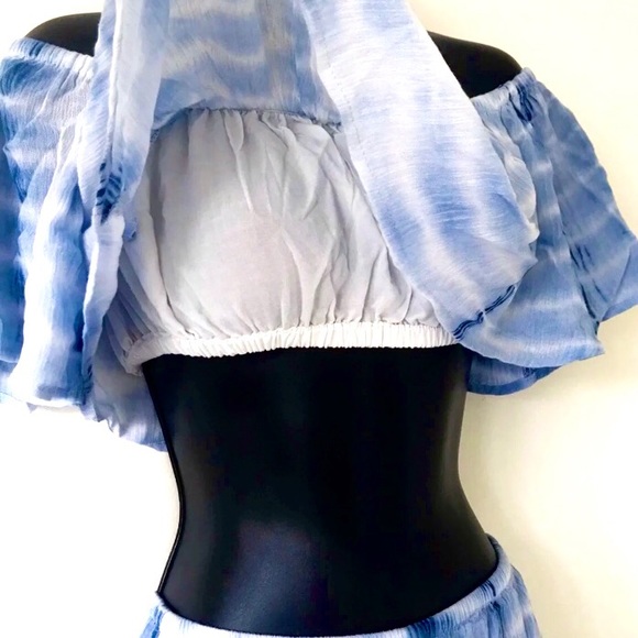 NWOT UO “Blue Promises” Tie Dye Two Piece Set - Picture 8 of 8
